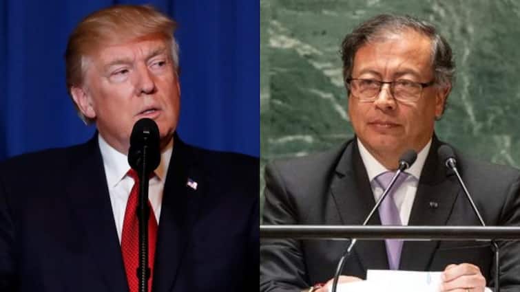 US Donald Trump President Gustavo Petro Colombia Reaches Deal Deportation Flights to Avoid Trade War | ट्रंप ने दिखाई आंखें तो पहले भड़का कोलंबिया, अब बोला