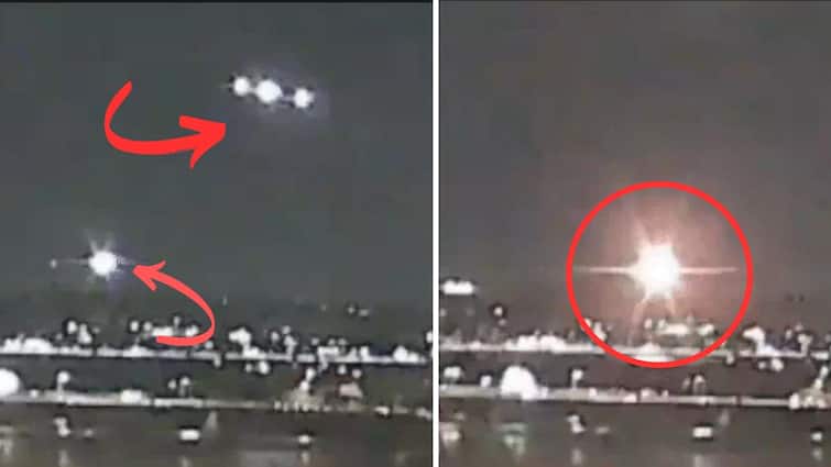 American Airlines Plane Collides Black Hawk Helicopter in Washington Search for Survivors Underway Major Updates | वॉशिंगटन प्लेन क्रैश: हादसे के बाद बचाव अभियान जारी