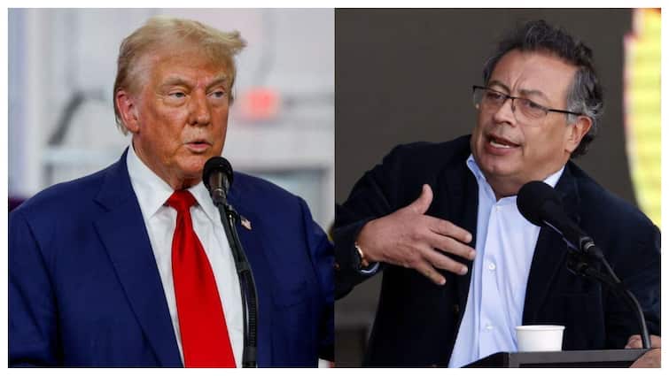 Colombian President Gustavo Petro criticised Donald Trump in scathing statement