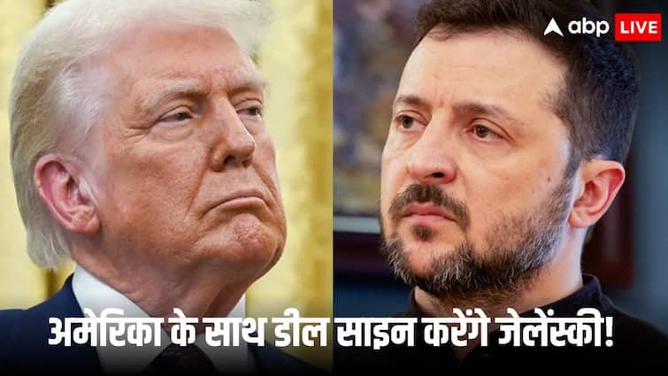 america donald trumps says ukraine president zelensky to visit washington to sign the minerals deal