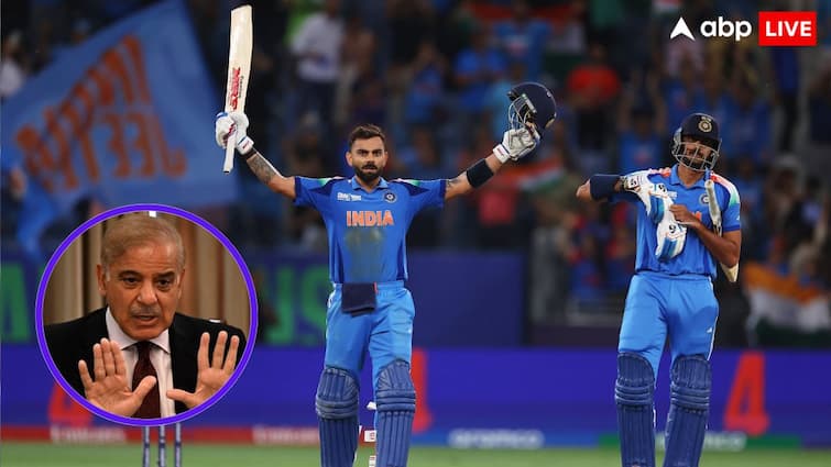 IND vs PAK Champions Trophy 2025 Shehbaz Sharif virat kohli centuries Pakistan fan trolled Shaheen Afridi | पीएम शहबाज शरीफ की भी उम्मीदों पर फेर दिया पानी, भारत से हारी पाकिस्तान तो लोग बोले