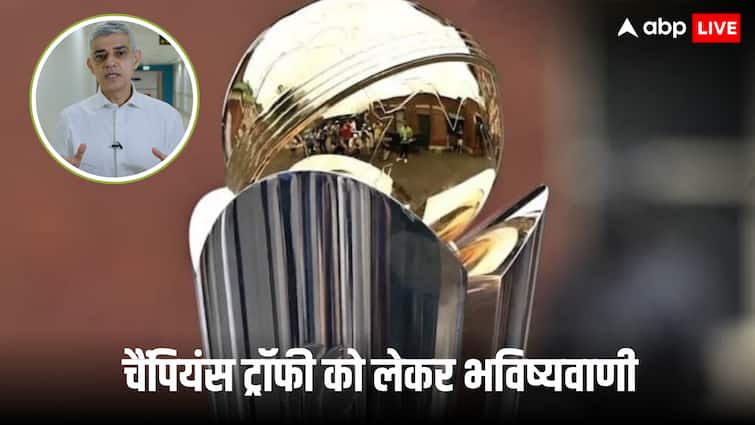 icc champions trophy 2025 london mayor sadiq khan final assume final between england vs pakistan