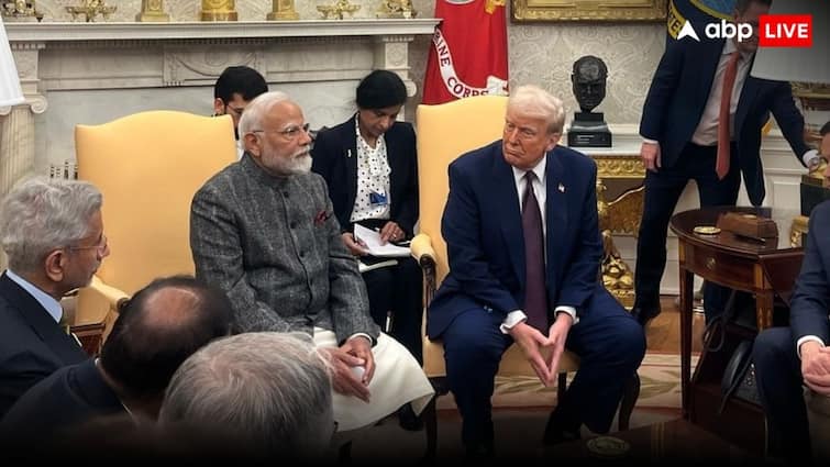 ‘हमारे मिलने का मतलब है एक और एक 11…’, ट्रंप से मिलकर बोले PM मोदी ‘हमारे मिलने का मतलब है एक और एक 11…’, ट्रंप से मिलकर बोले PM मोदी