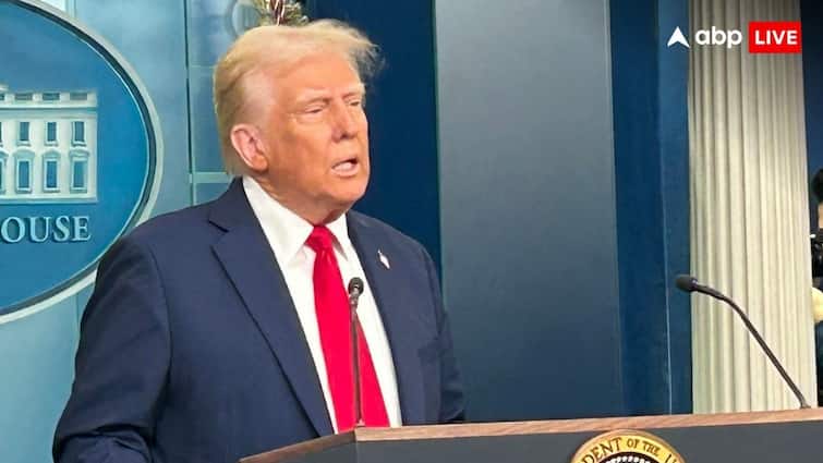 us president donald trump replied to afghani reporter says its a beautiful voice and a beautiful accent