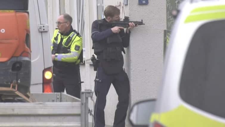 Germany shooting outside court boxer besar nimani murder case Major police operation underway