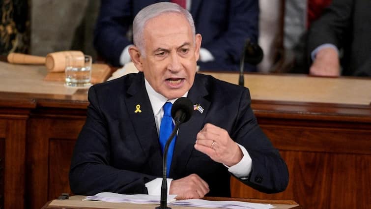 Benjamin Netanyahu leaves for America tour may meet Donald Trump Gaza ceasefire