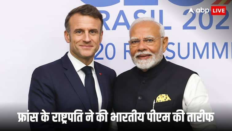 france president emmanuel macron praises pm narendra modi says namaste to indians in hindi | ‘नमस्ते’, फ्रांस के राष्ट्रपति इमैनुएल मैक्रों ने भारत को बताया france president emmanuel macron praises pm narendra modi says namaste to indians in hindi | ‘नमस्ते’, फ्रांस के राष्ट्रपति इमैनुएल मैक्रों ने भारत को बताया