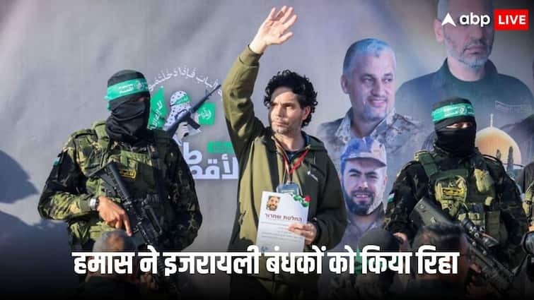 hamas released 2 israeli hostages as fourth phase of gaza ceasefire exchange
