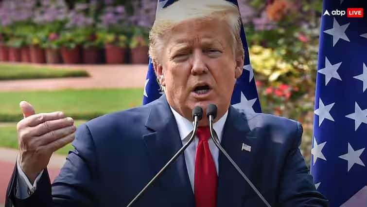 american president donald trump post increased suspense before meeting with pm modi
