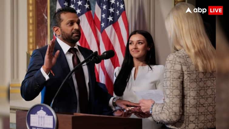 who put hand on shrimad bhagwad geeta while taking oath kash patel rishi sunak tulsi gabbard see list here