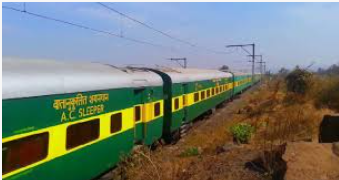 गरीब रथ एक्सप्रेस ट्रेन को पटरी से उतारने की धमकी। 