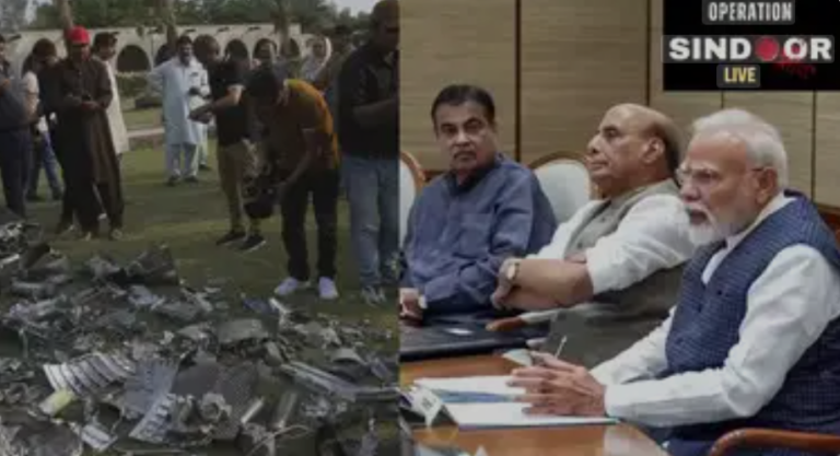 Operation Sindoor: भारतीय सेना ने POK और पाकिस्तान के आतंकी ठिकानों पर किया स्ट्राइक, सर्वदलीय बैठक में हुई चर्चा।